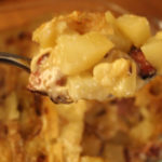 Batata, queijo, bacon e cebola caramelizada! Tartiflette.